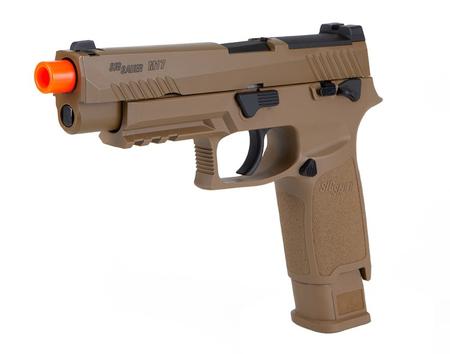 AIRSOFT PROFORCE 6MM PLASTIC BB M17 COYOTE TAN C02 POWER SOURCE