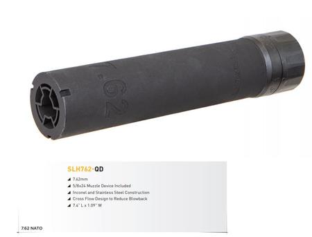 SUPPRESSOR, SLH, 7.62MM, INC, QD