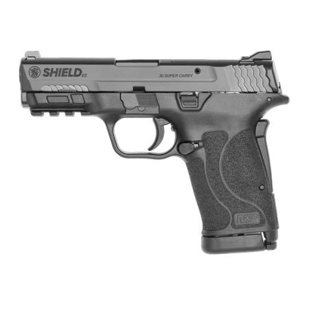 S&W Shield EZ No Thumb Safety, Blk 30 Super Carry 3.675in 10rnd