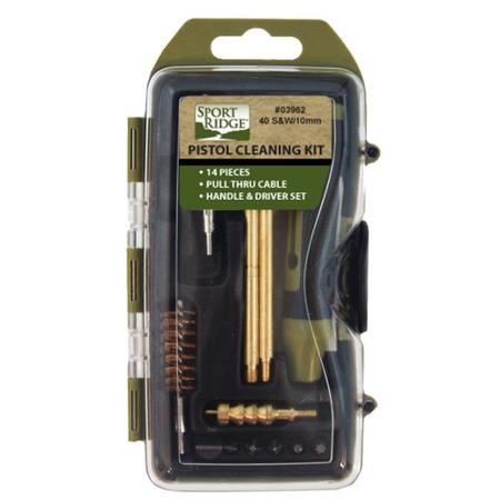 40cal/10mm 14pc Pistol Cleaning Kit