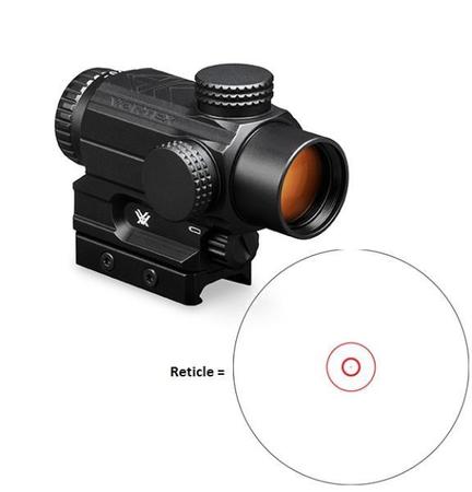 Spitfire AR 1X Prism Scope Drt Reticle