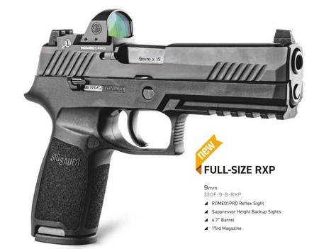 P320 Full Size RXP,  9mm