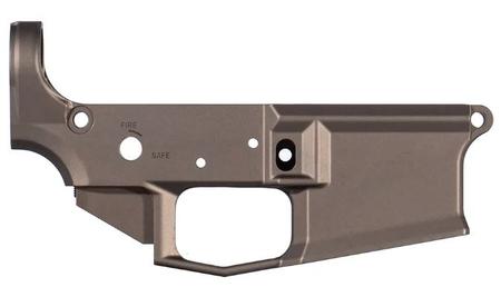 M4e1 Low Profile Stripped Lower Receiver - Kodiak Brown Anodized