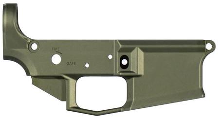 M4E1 Low Profile Stripped Lower Receiver - OD Green Anodized