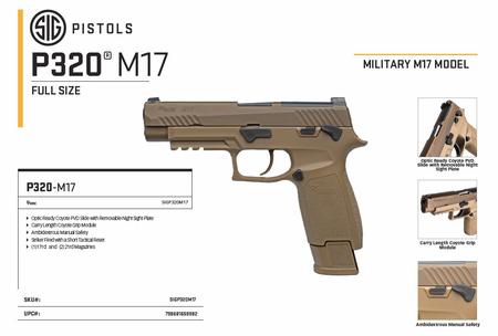 BB 731 AS SIG SIGP320M17