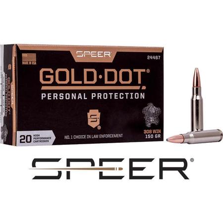 Speer 308 Winchester 150gr Gold Dot Box/20