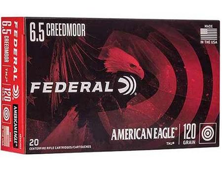 6.5?Creedmoor, 120?Gr TMJ (20-Round Box)