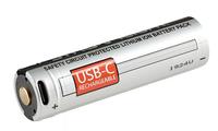18650 USB Rechargeable Li-Ion Battery – 2 Pack