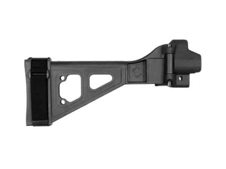 SBT5 SIDE FOLDING BRACE, BLK, POLY HOUSING, SBT LOGO, COMPLETE