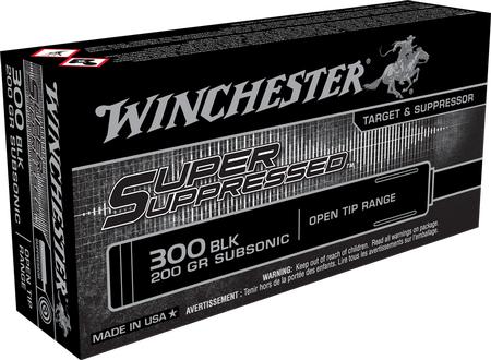 Super Suppressed, 300 Blackout, 200gr, Open Tip, Box/20