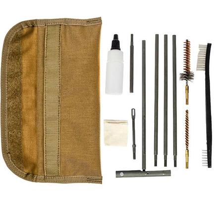 AR15/M4 556/223 GI Field 12 Pieces Cleaning Kit Tan