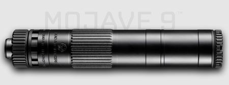 Mojave 9 Modular 9mm Silencer w/ 1/2-28 Piston BLK