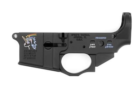  Snowflake (Color Filled) Stripped Lower Receiver