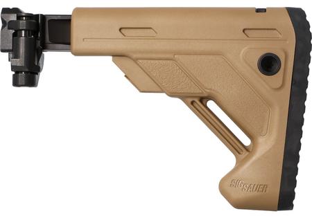 MCX/MPX FOLDING AND TELESCOPING STOCK, COYOTE, LOCKING HINGE