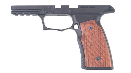 Grip Module, P365 X-Macro, Anodized Finish, Black, Brazilian Cherry Grip Panels