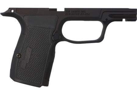 GRIP MODULE ASSY, P365 AXG X, ALUMINUM, G10 GRIP PANELS, BLACK ANODIZE