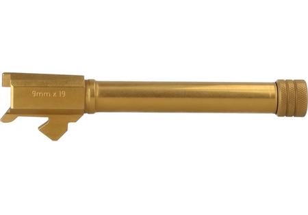 BARREL, P226, 9MM, THREADED, 13.5X1 LH, HIGH POLISH TIN