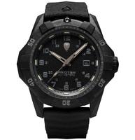 CARBON COMPOSITE DIVE 1000 SERIES, Dial-BLK, Strap-Rubber: Charcoal