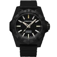 AGGRESSOR CARBON 4000 SERIES *QTZ, Dial-BLK, Strap-Rubber: Charcoal