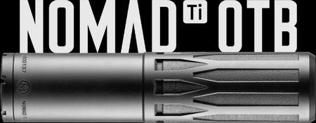 Nomad-Ti OTB 7.62MM Direct Thread 5/8-24 Xeno Radial Brake - BLACK
