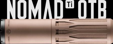 Nomad-Ti OTB 7.62MM Direct Thread 5/8-24 Xeno Radial Brake - FDE