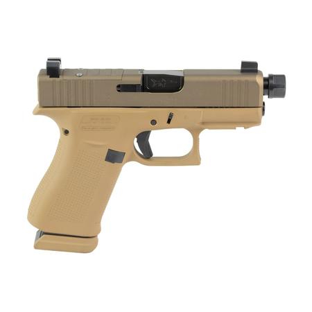 G43X MOS (9MM) 15rd Hush Puppy Slide - FDE