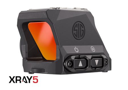 XRAY5, SIG-LOC COMPACT FOOTPRINT, 3.5 MOA RED DOT, BLACK