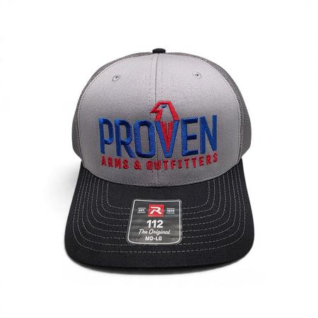 Proven Trucker Snapback, GREY/ CHARCOAL/ BLACK