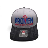 Proven Trucker Snapback, GREY/ CHARCOAL/ BLACK